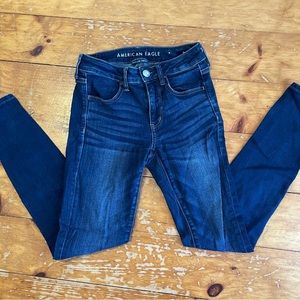 American Eagle Dark-Wash Jeggings
